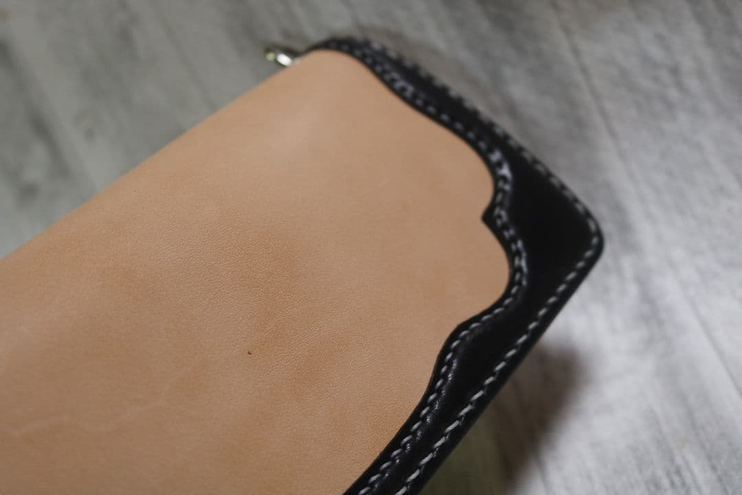 淳　レザーウォレット　栃木レザー　ハンドメイド　サドルレザー　オーダー　革