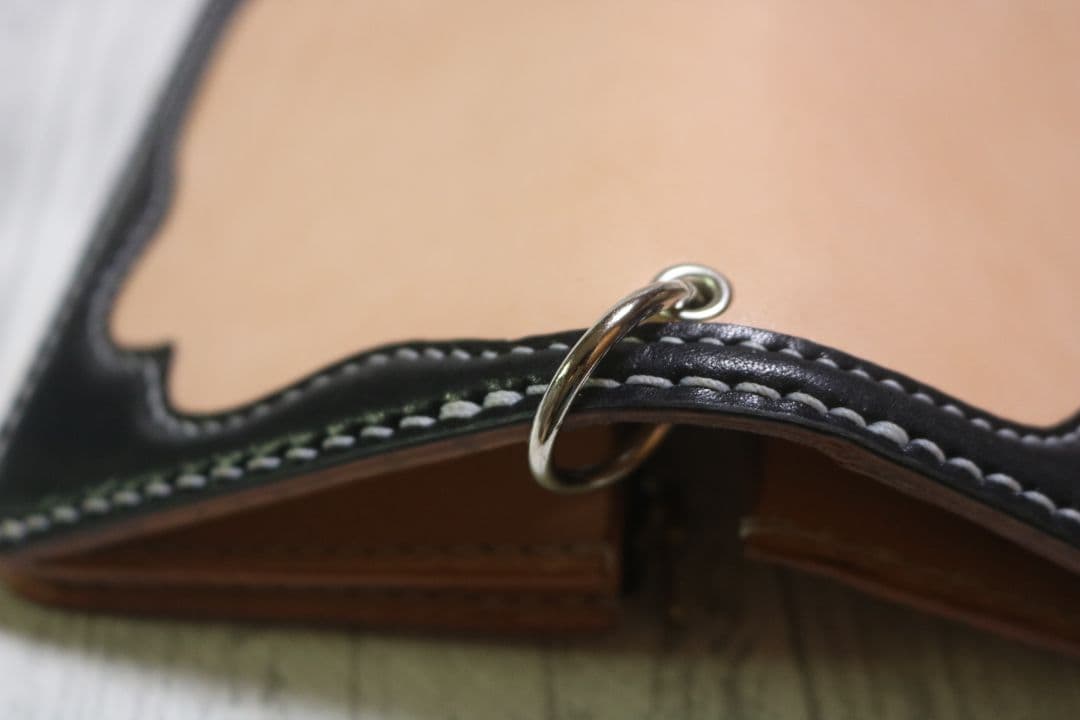 淳　レザーウォレット　栃木レザー　ハンドメイド　サドルレザー　オーダー　革