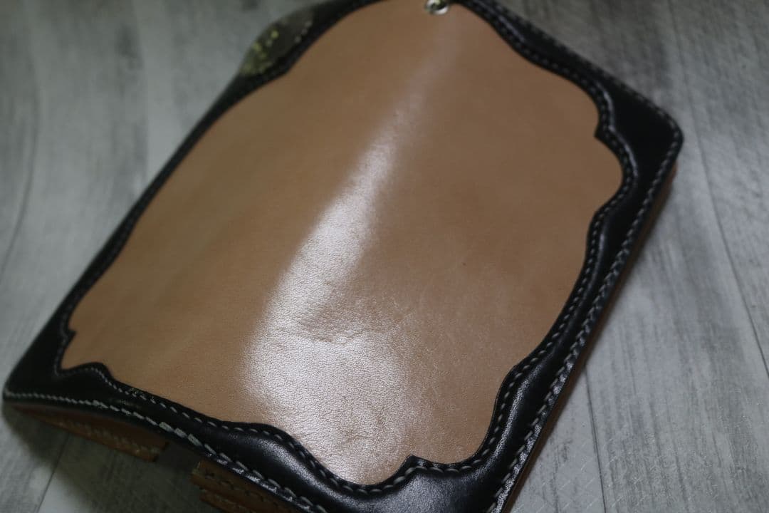 淳　レザーウォレット　栃木レザー　ハンドメイド　サドルレザー　オーダー　革
