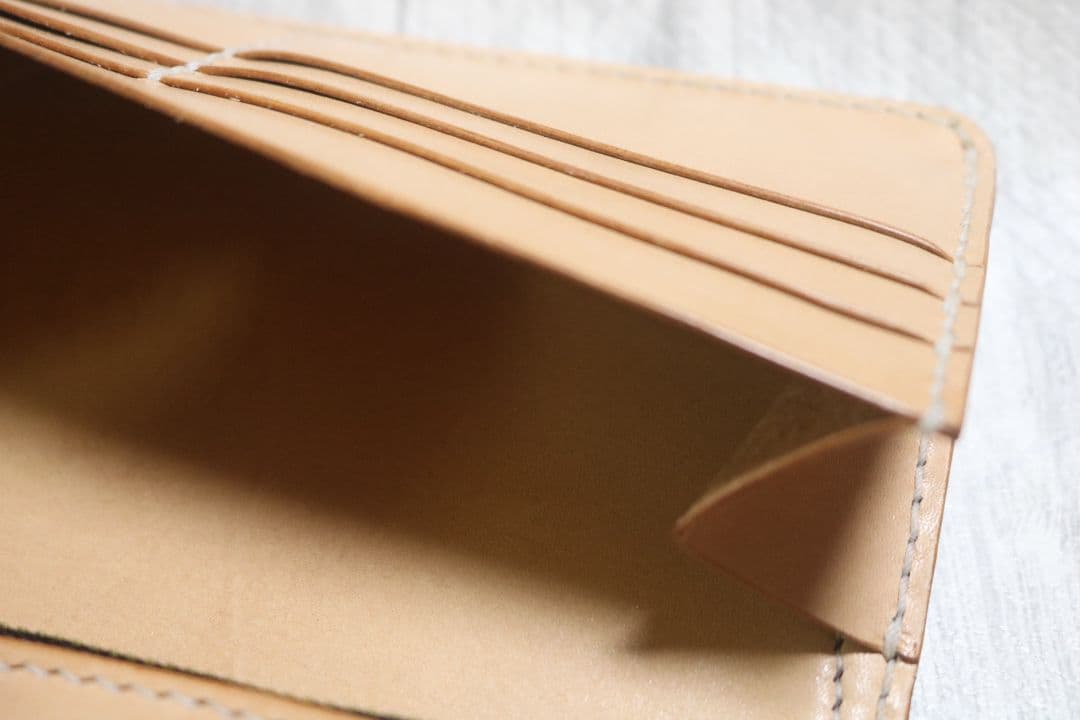 淳　レザーウォレット　栃木レザー　ハンドメイド　サドルレザー　オーダー　革