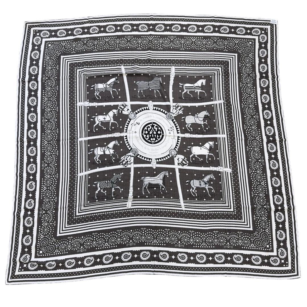 ◇エルメス◇カレ 140/カシシル/カレジェアン/馬着 バンダナ/スカーフ