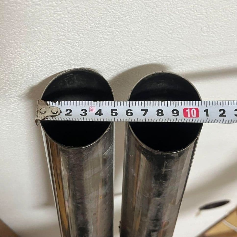 30プリウス リアストレートマフラー