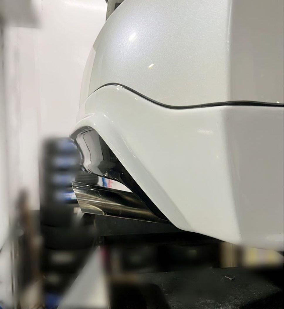 30プリウス リアストレートマフラー