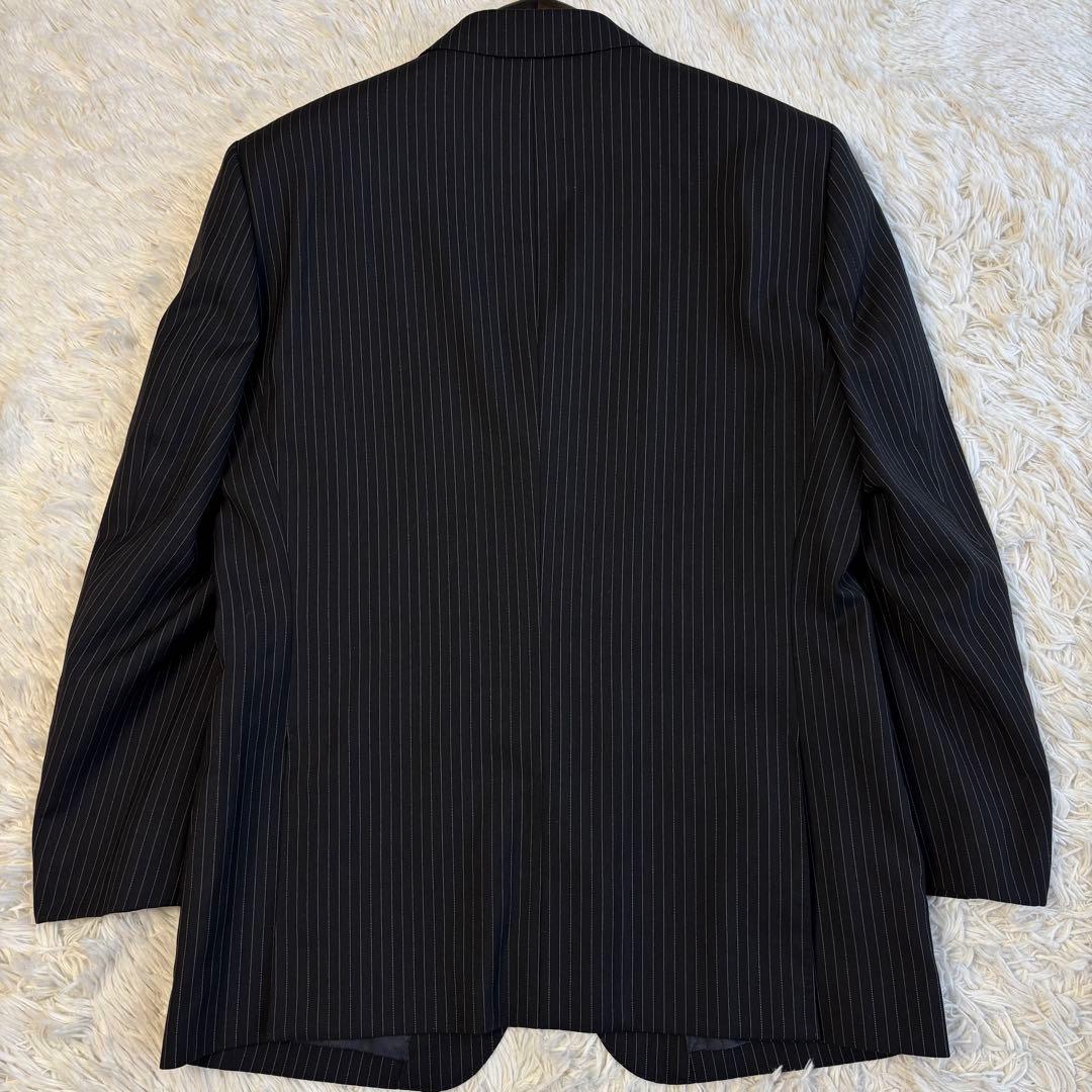 (美品) メンズティノラス スリーピース セットアップ スーツ ストライプ