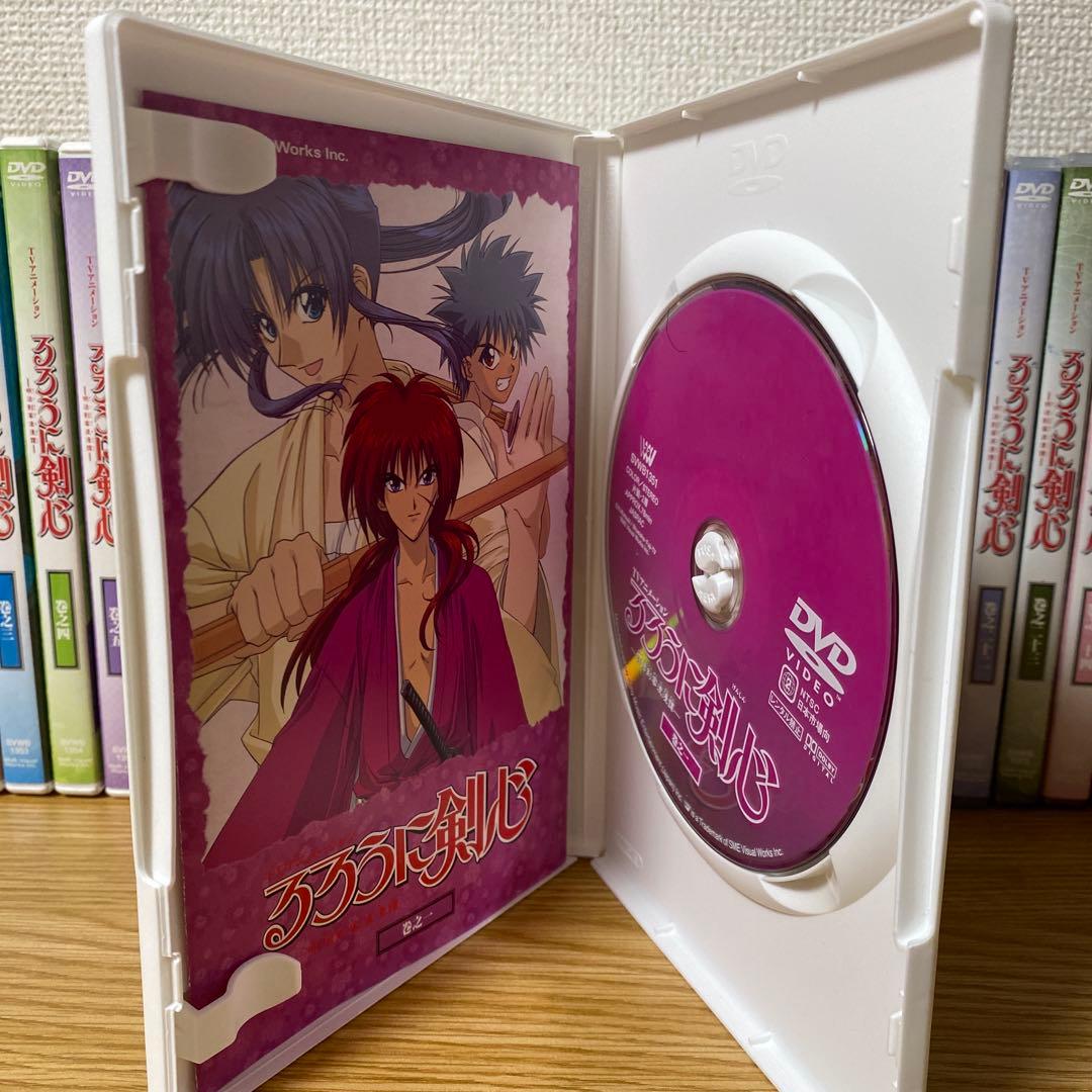 セル版　DVD　TVアニメーション　るろうに剣心　明治剣客浪漫譚　全26巻