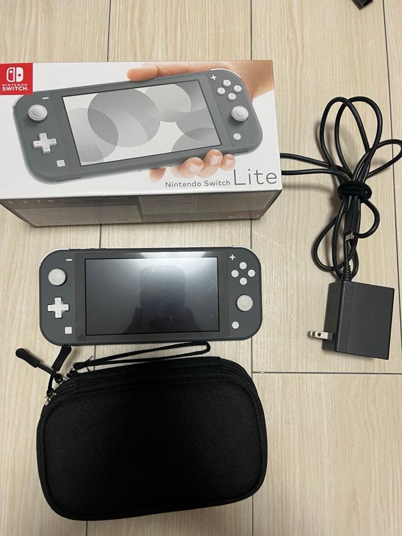 Nintendo Switch Lite グレー 本体 【美品 】スイッチ