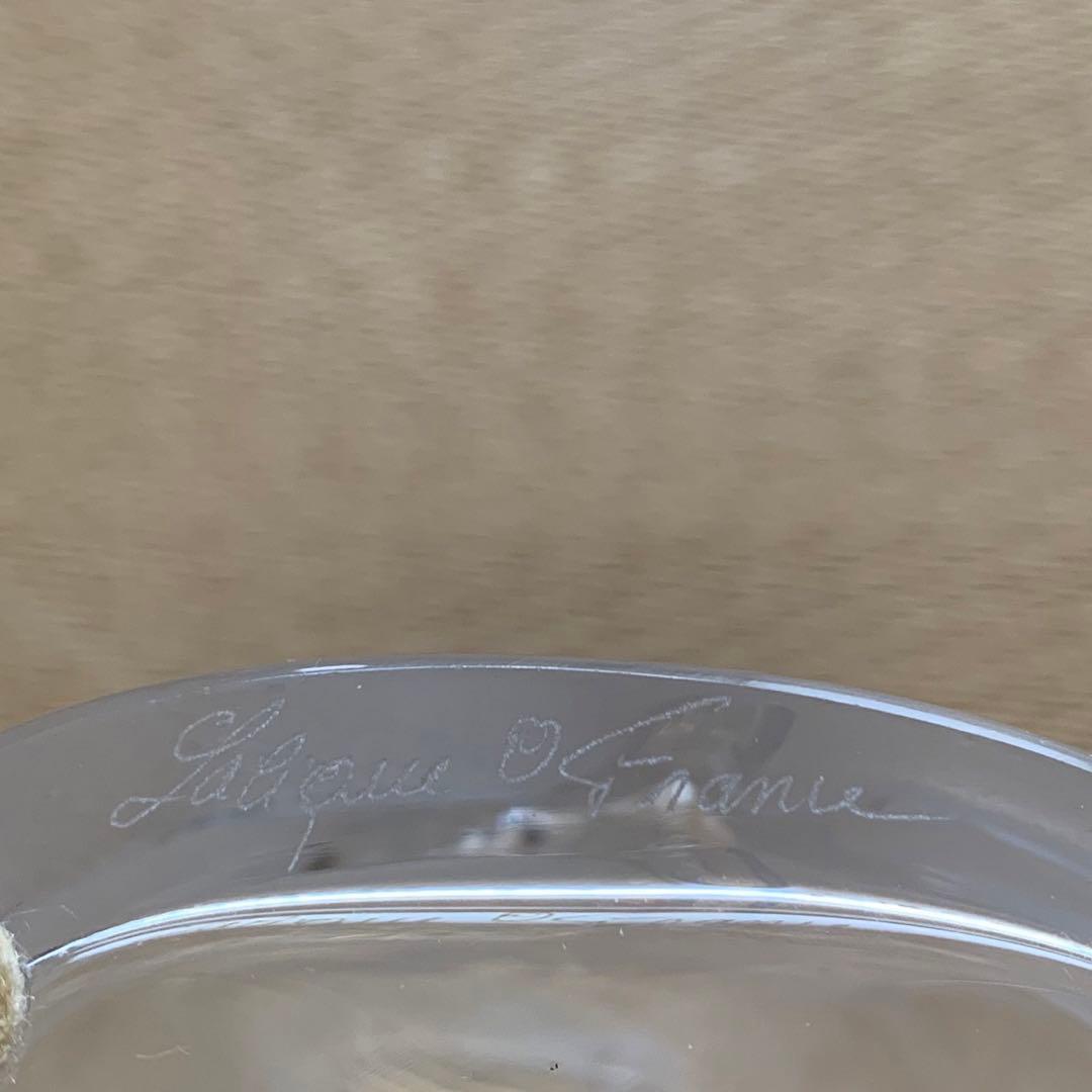 美品 ラリック LUNE リュヌ 鳥 フラワーベース 花瓶