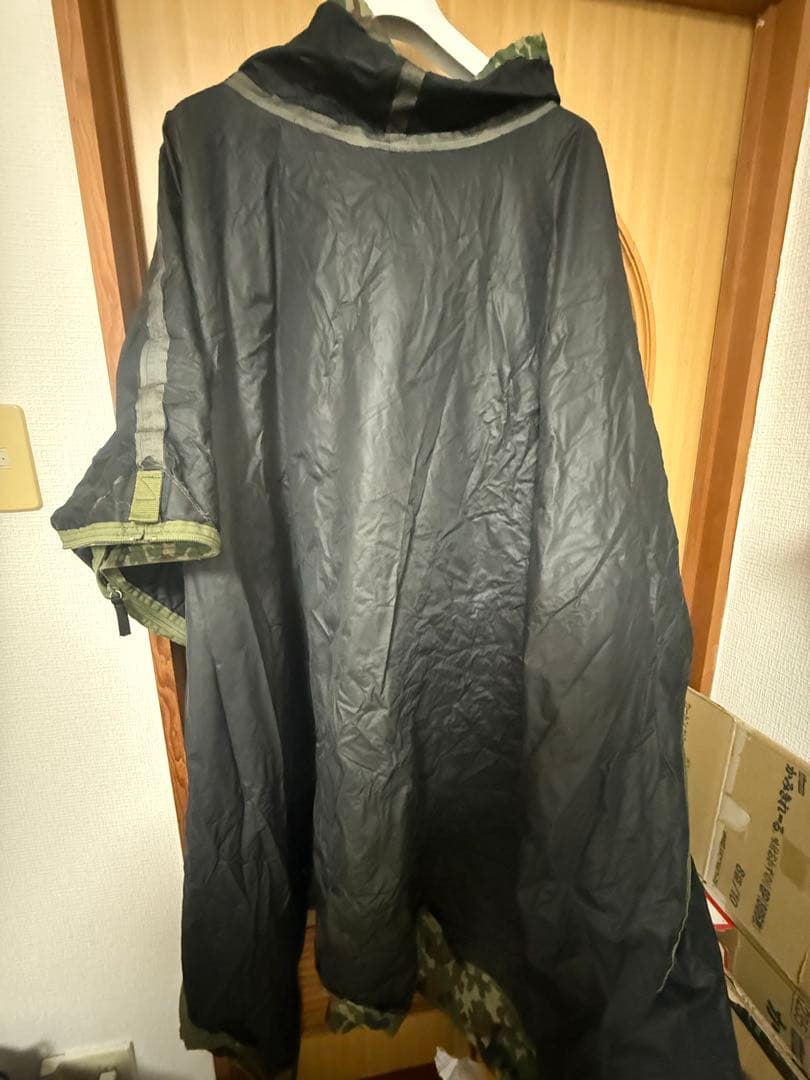 む*む様 陸自迷彩　空挺ポンチョ　ゴアテックスポンチョ　遮光ポンチョ　ヨシキスポ