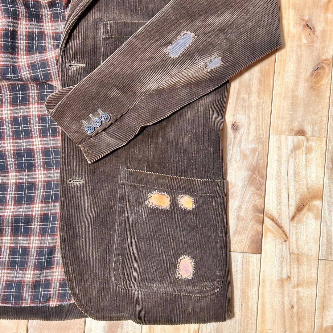 【希少】ラギッド ミュージアム リペア加工 コーデュロイ ジャケット S RRL