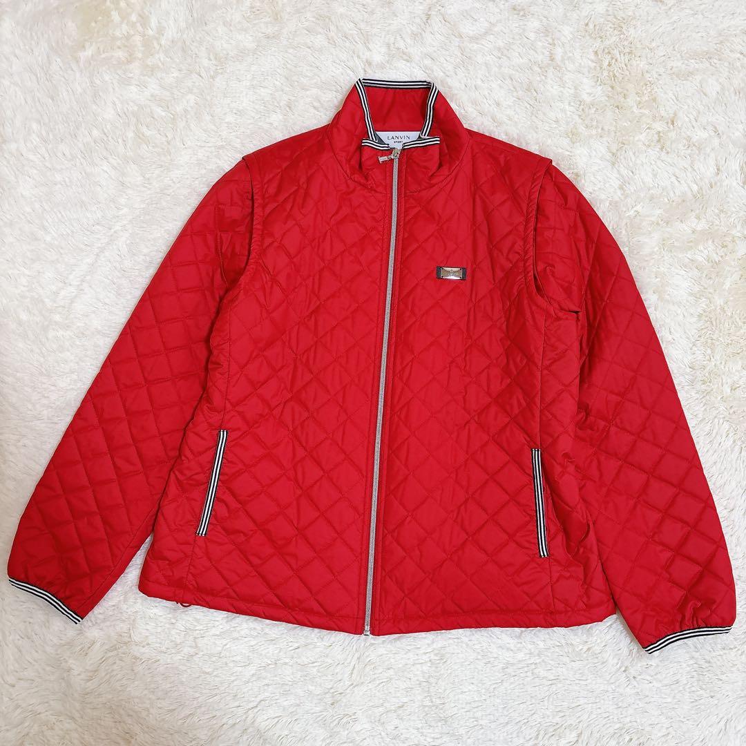 LANVIN SPORT ランバンスポール 2way 中綿ジャケット ゴルフ
