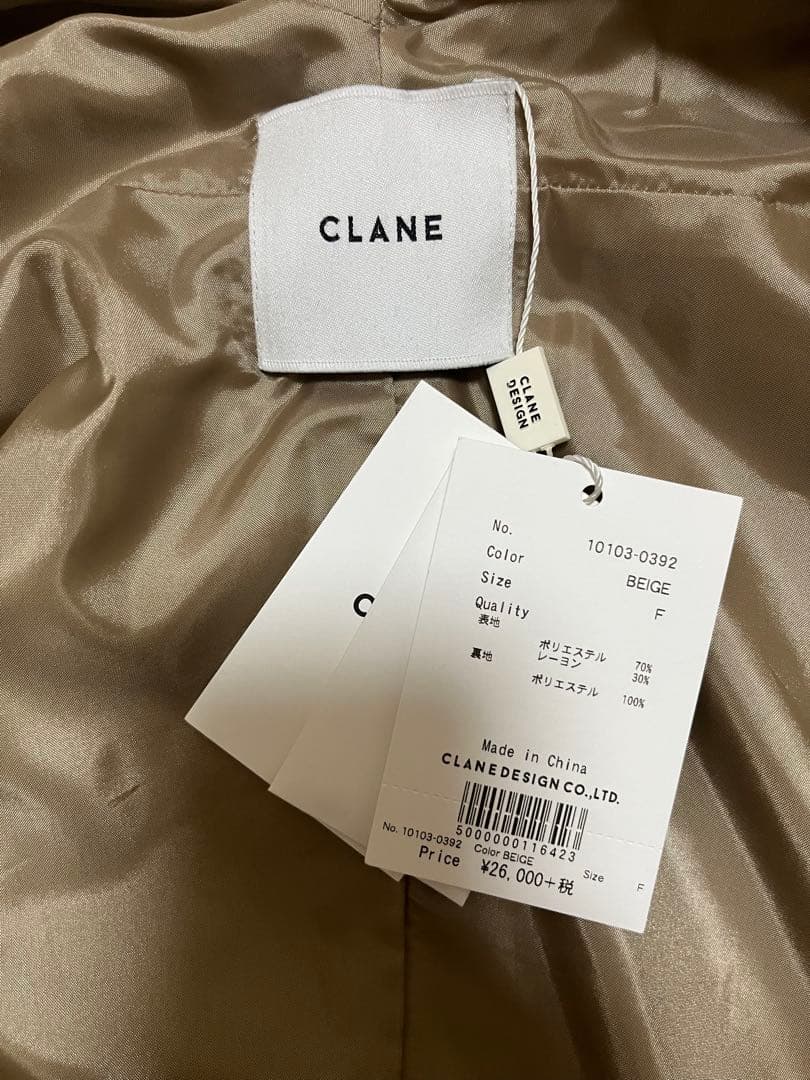 新品タグ付きCLANE KIMONO SLEEVE SHORT JACKET