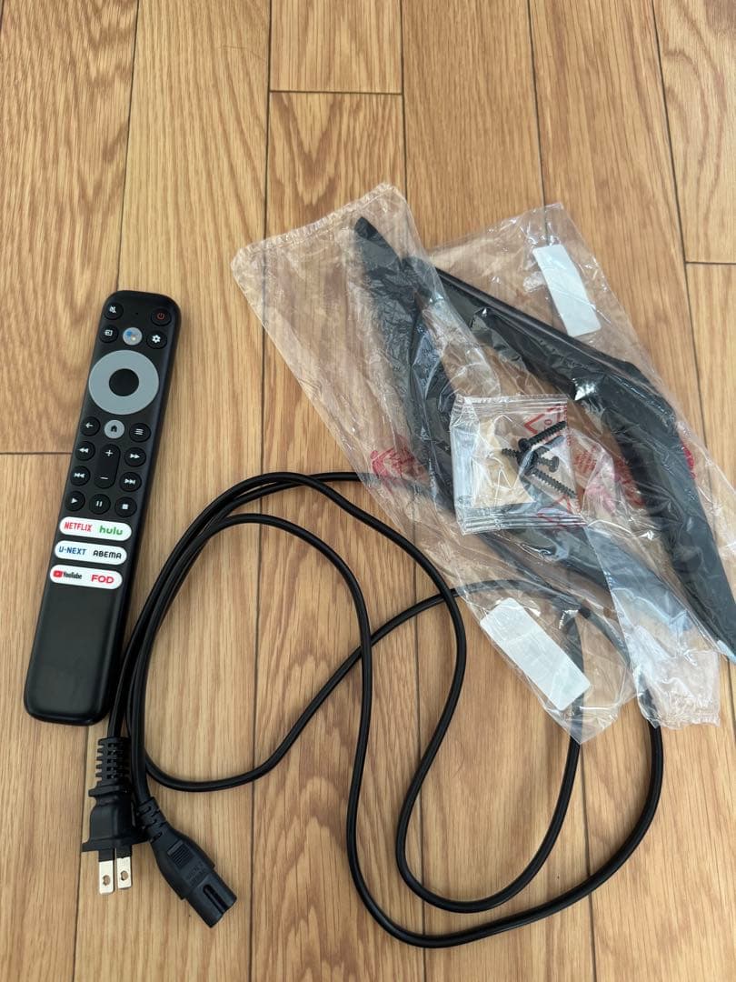 TCL 50P63H 50型 チューナーレステレビ 2023年製