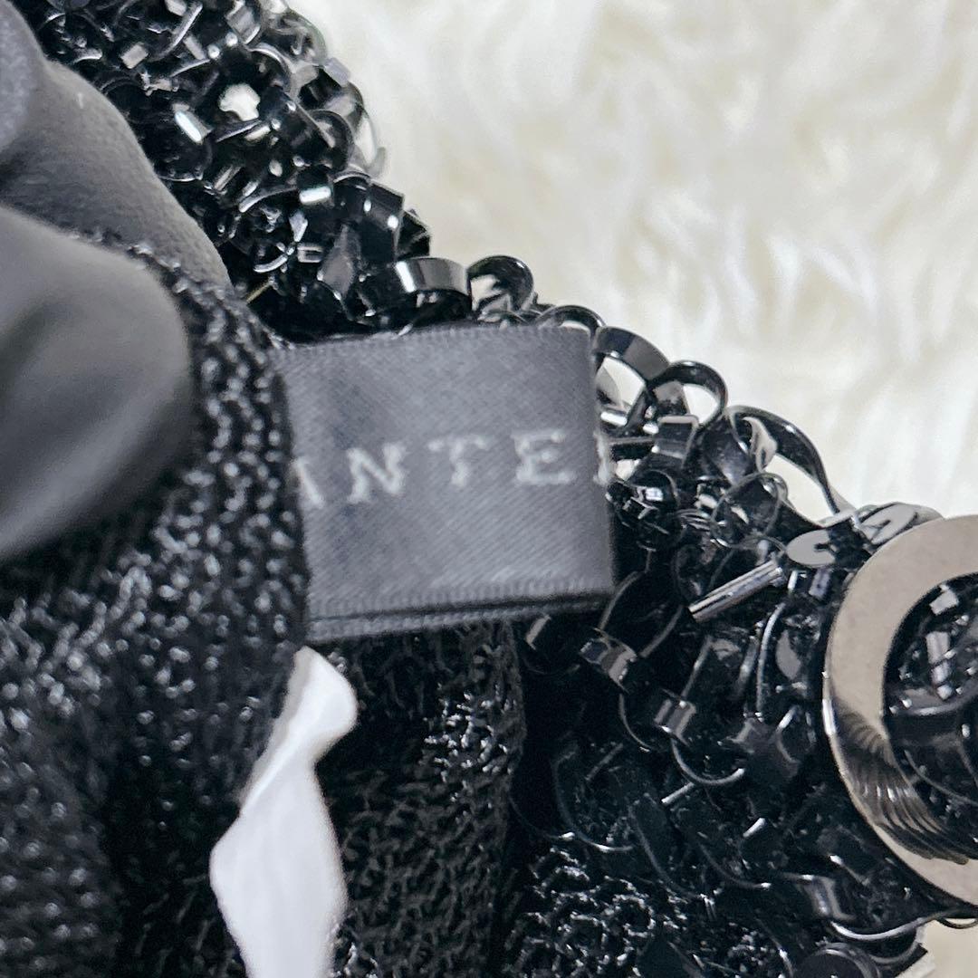 ANTEPRIMA アンテプリマ ワイヤーバッグ グリッター ブラック