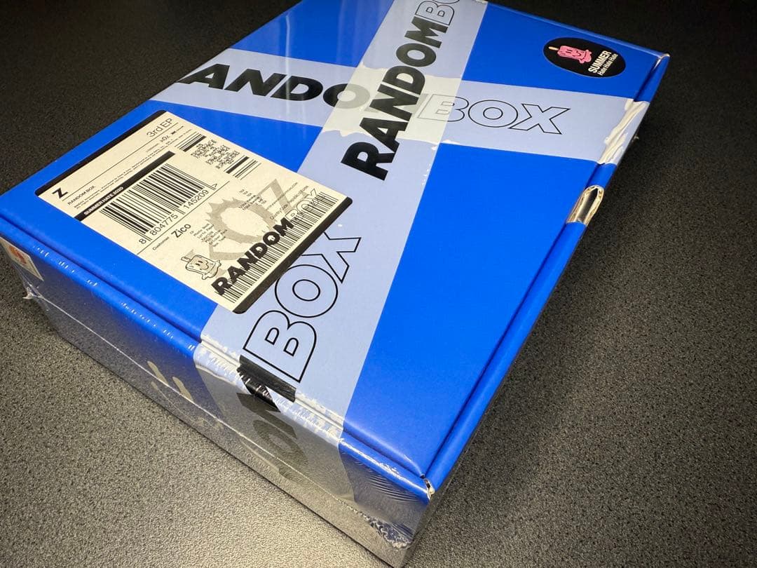 ZICO Random Box: 3rd Mini Album 未開封