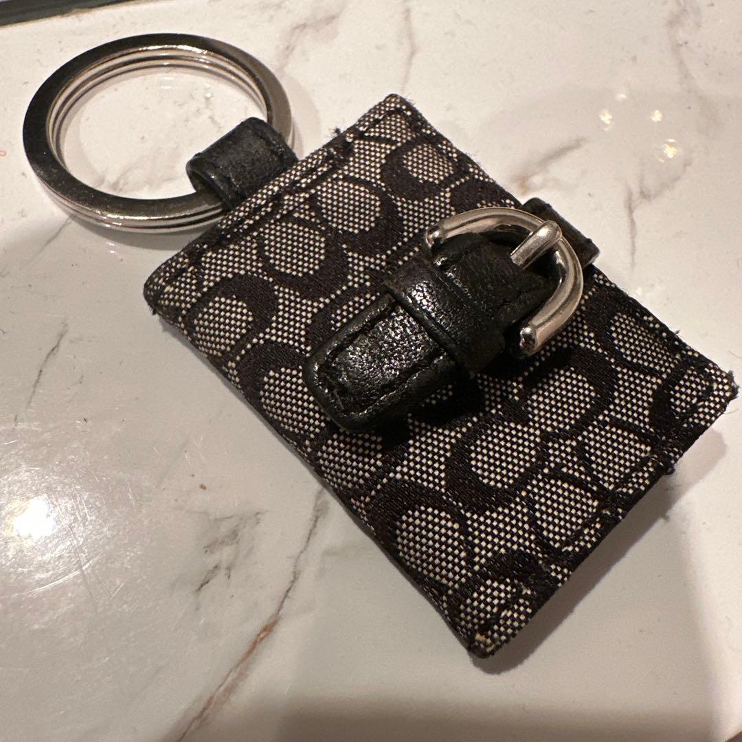 coachコーチ　フォト　キーホルダー・キーリング