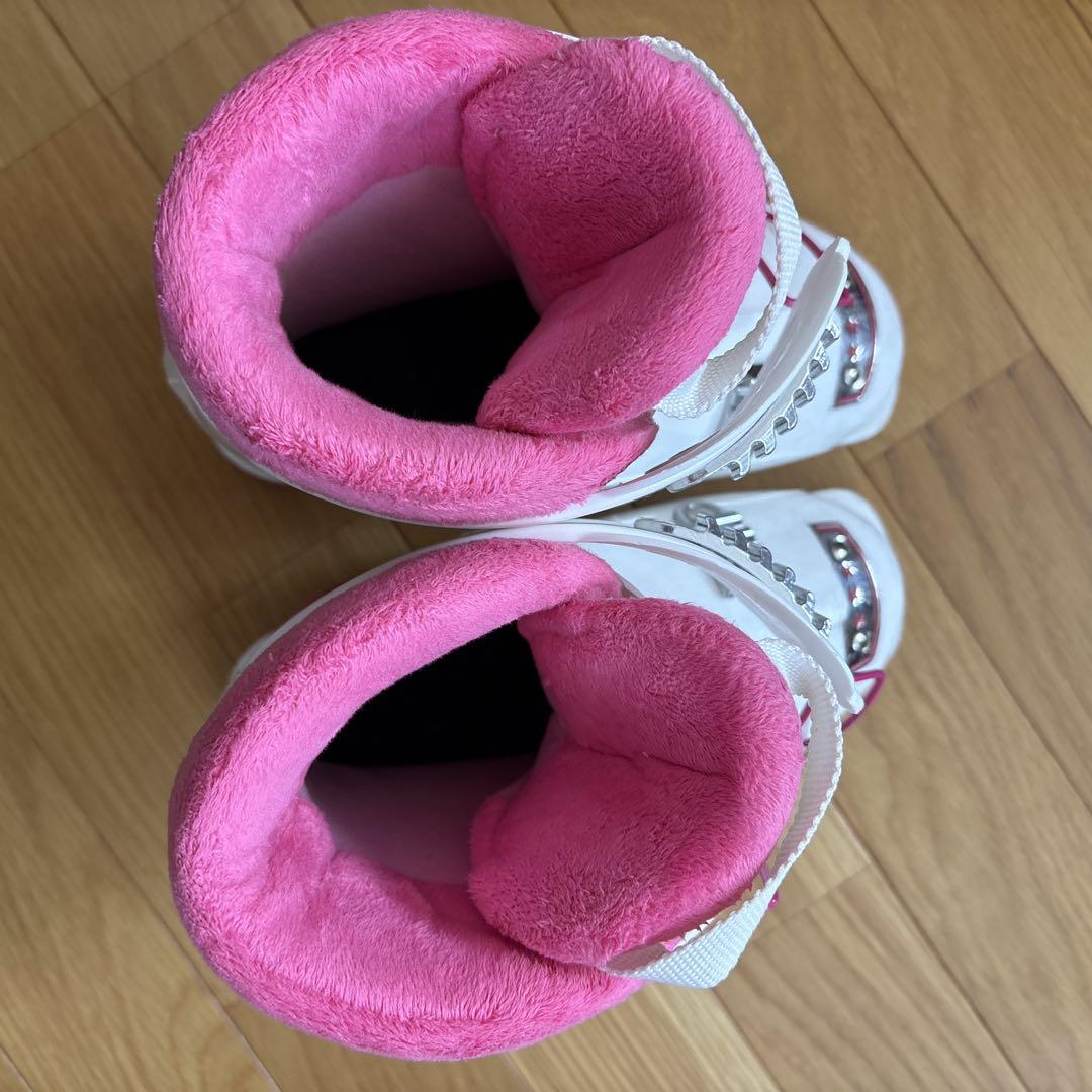 スキー　ブーツ　ストック　セット売り　幼稚園