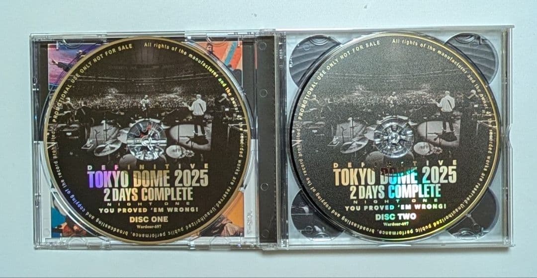 Oasis live '25 2枚組CD 東京ドーム