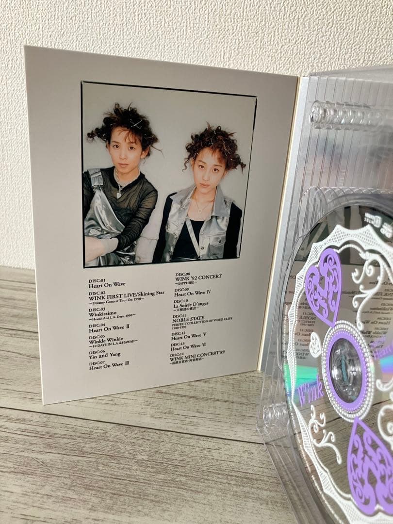 Wink ウインク ヴィジュアル全集　1988-1996 DVDBOX 14枚