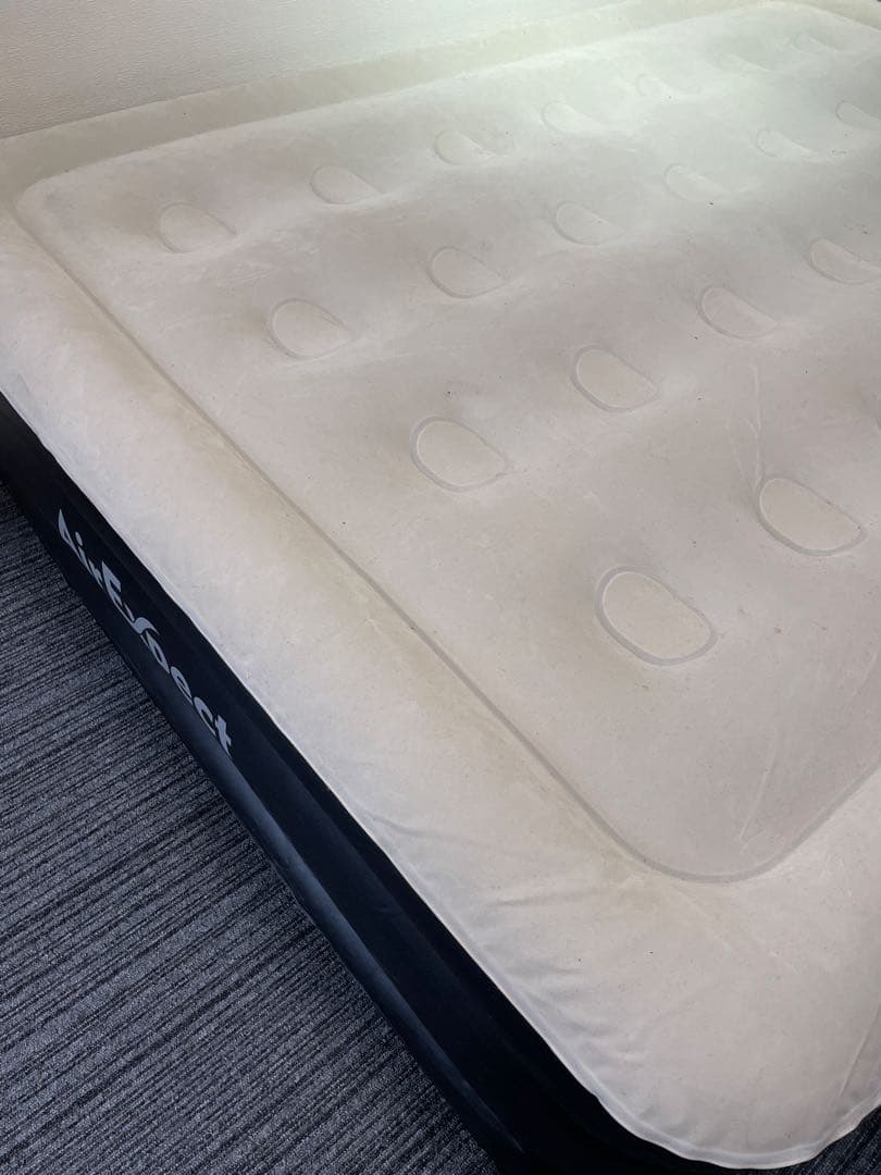 二個セット　作動確認済送料込　 AirExpect 電動ポンプ内蔵　ダブルサイズ