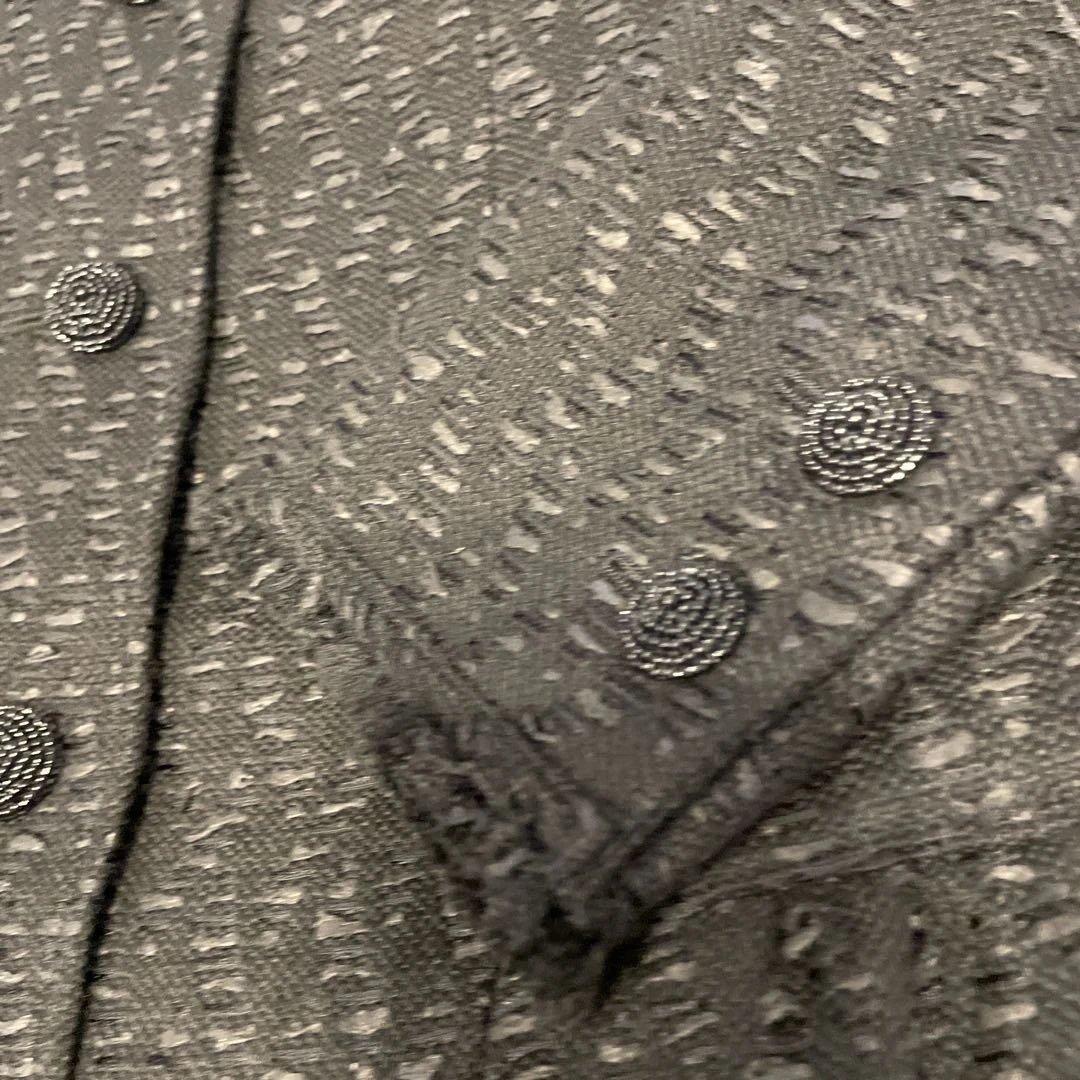 早い者勝ち❤️Rene ルネ　TISSUE社　ツィードロングコート　ブラック　 M