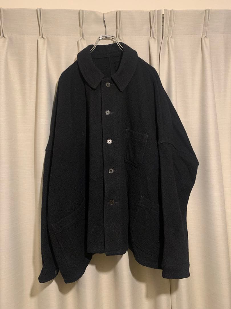 klasica cheval jacket ウール×シルク