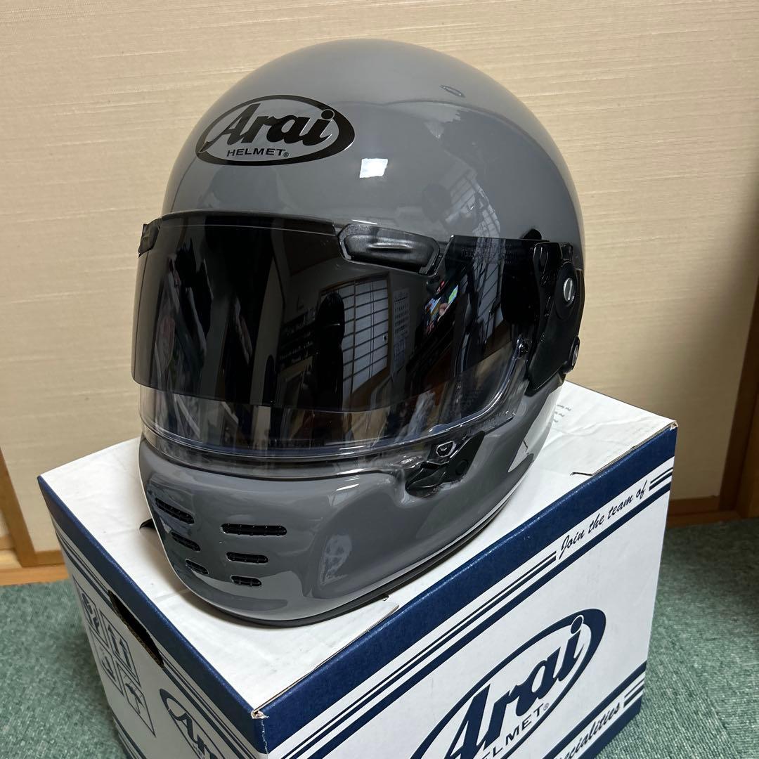Arai ラパイドネオ　フルフェイス ヘルメット グレー　アライ　バイク