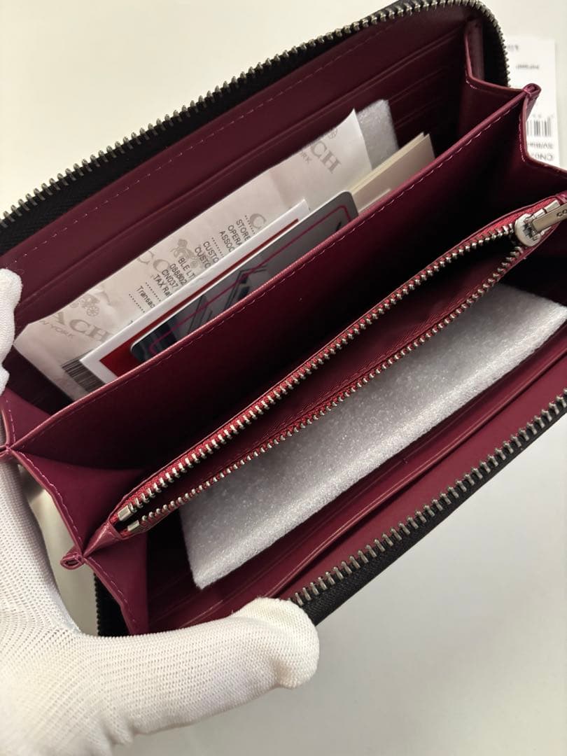 COACH ミッキーマウス 長財布 ブラック