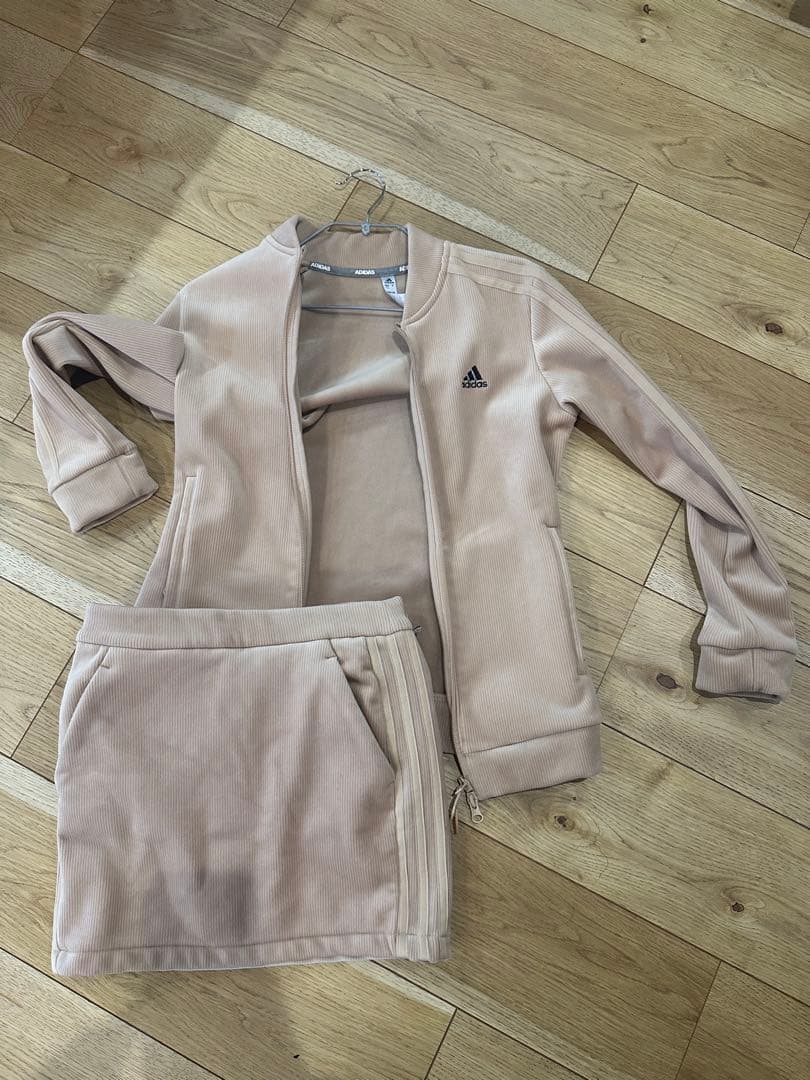 アディダス ゴルフ 秋冬モデル レディース コーデュロイ セットアップ S