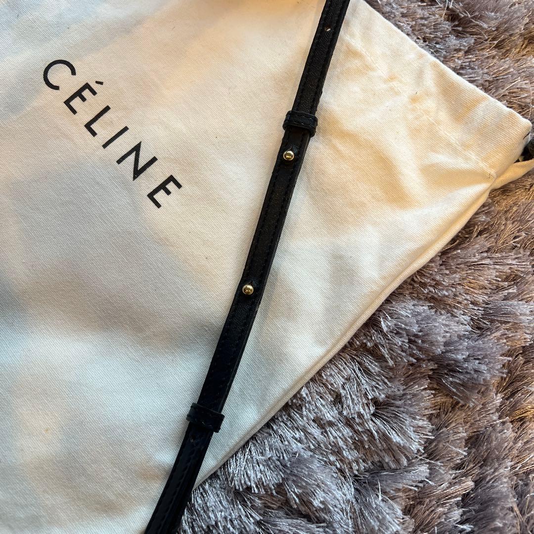 セリーヌ　トリオ　スモール　ショルダーバッグ