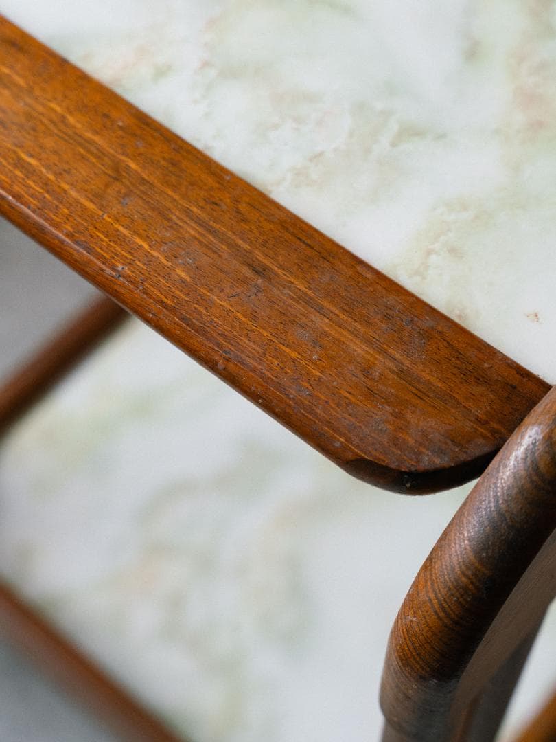 60-70's HAKUHO ヴィンテージ キャスター ワゴン テーブル モダン