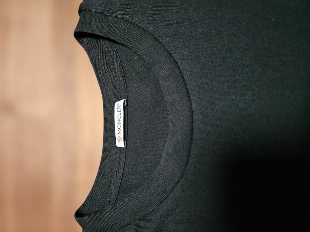 MONCLER ブラック TシャツサイズXL