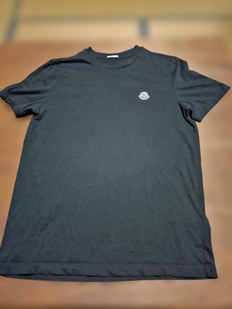 MONCLER ブラック TシャツサイズXL