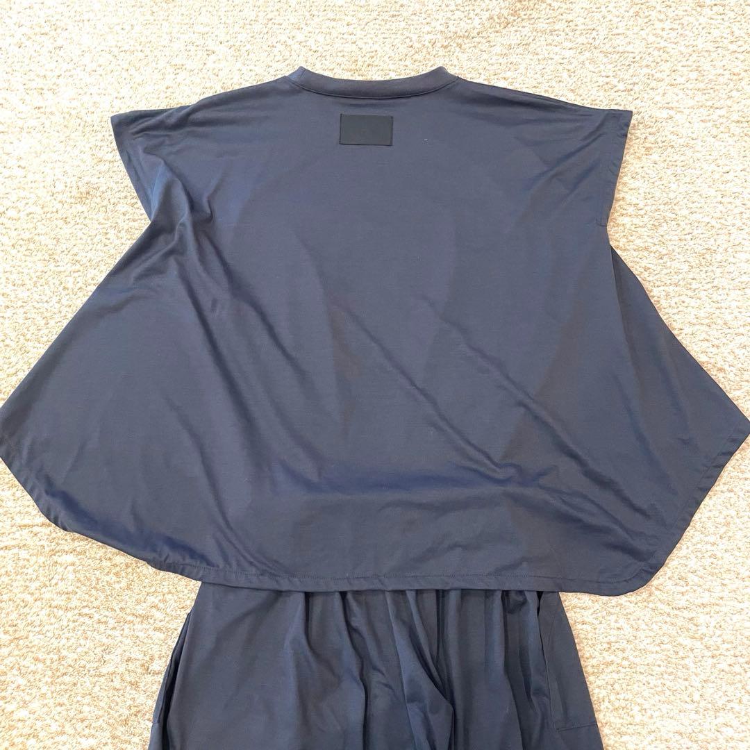 コグザビッグスモーク FRANKIE フレンチスリーブ オールインワン 黒