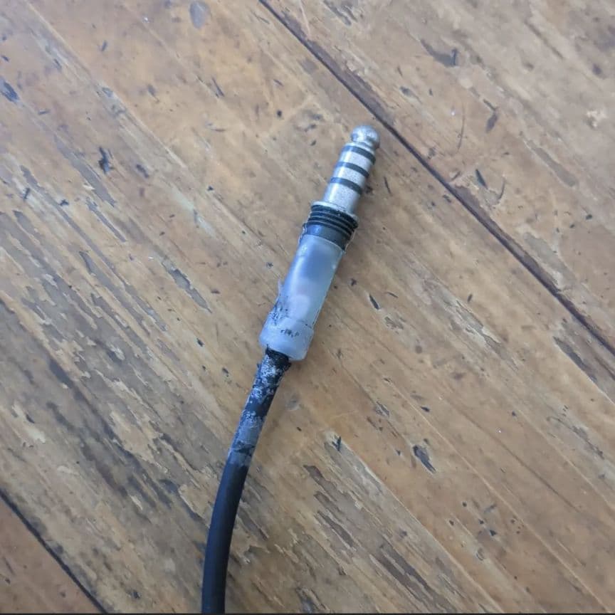 米軍実物　David Clark デビッドクラーク　航空機用　ヘッドセット