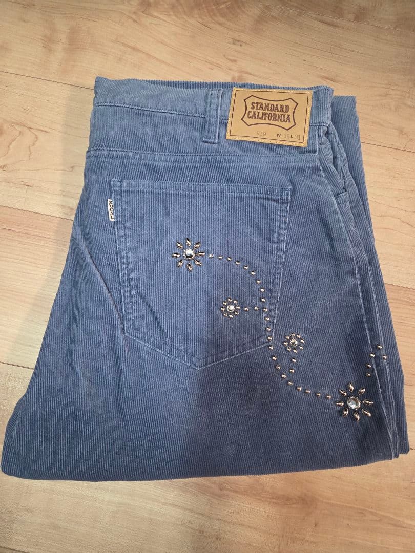 スタンダードカリフォルニア　コーデュロイ　カスタム　パンツ　36