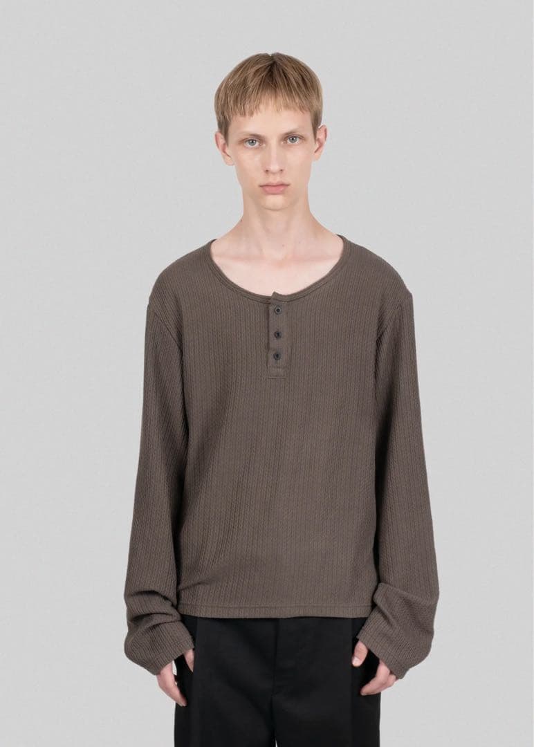 トップス STRONG 006 THERMAL GREIGE L