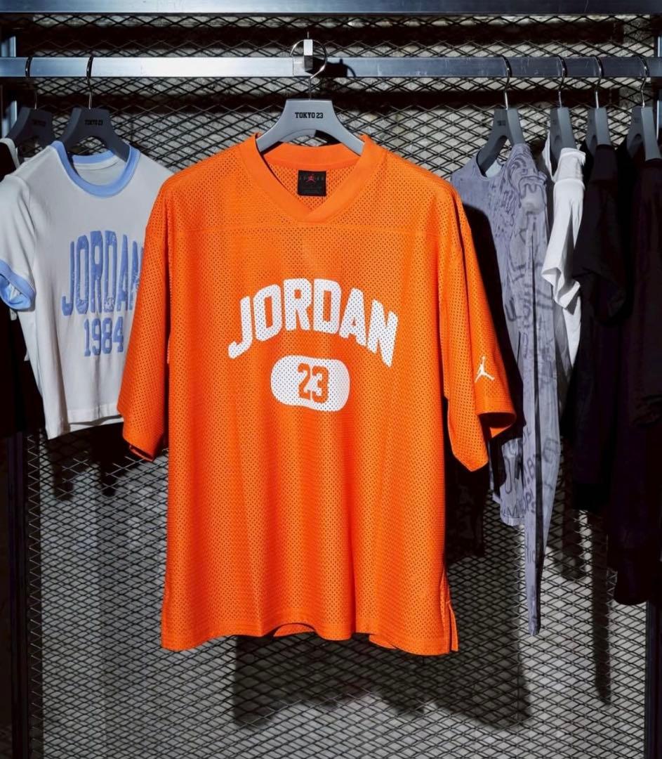 ジョーダン ブルックリン ウィメンズ メッシュ ジャージー トップ