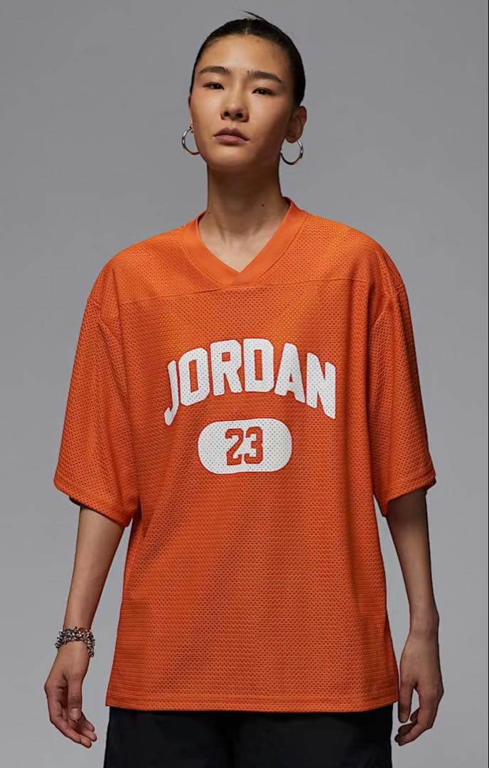 ジョーダン ブルックリン ウィメンズ メッシュ ジャージー トップ