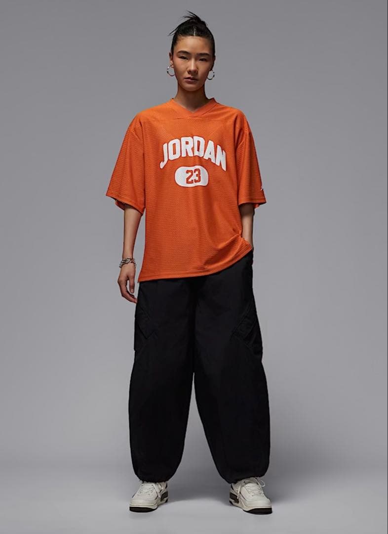 ジョーダン ブルックリン ウィメンズ メッシュ ジャージー トップ