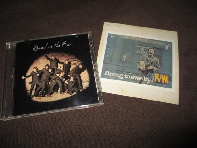 paul mccartney (RARE!!アドバンスMONO盤2枚セット!)!