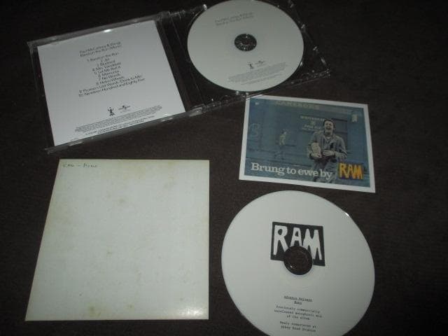 paul mccartney (RARE!!アドバンスMONO盤2枚セット!)!