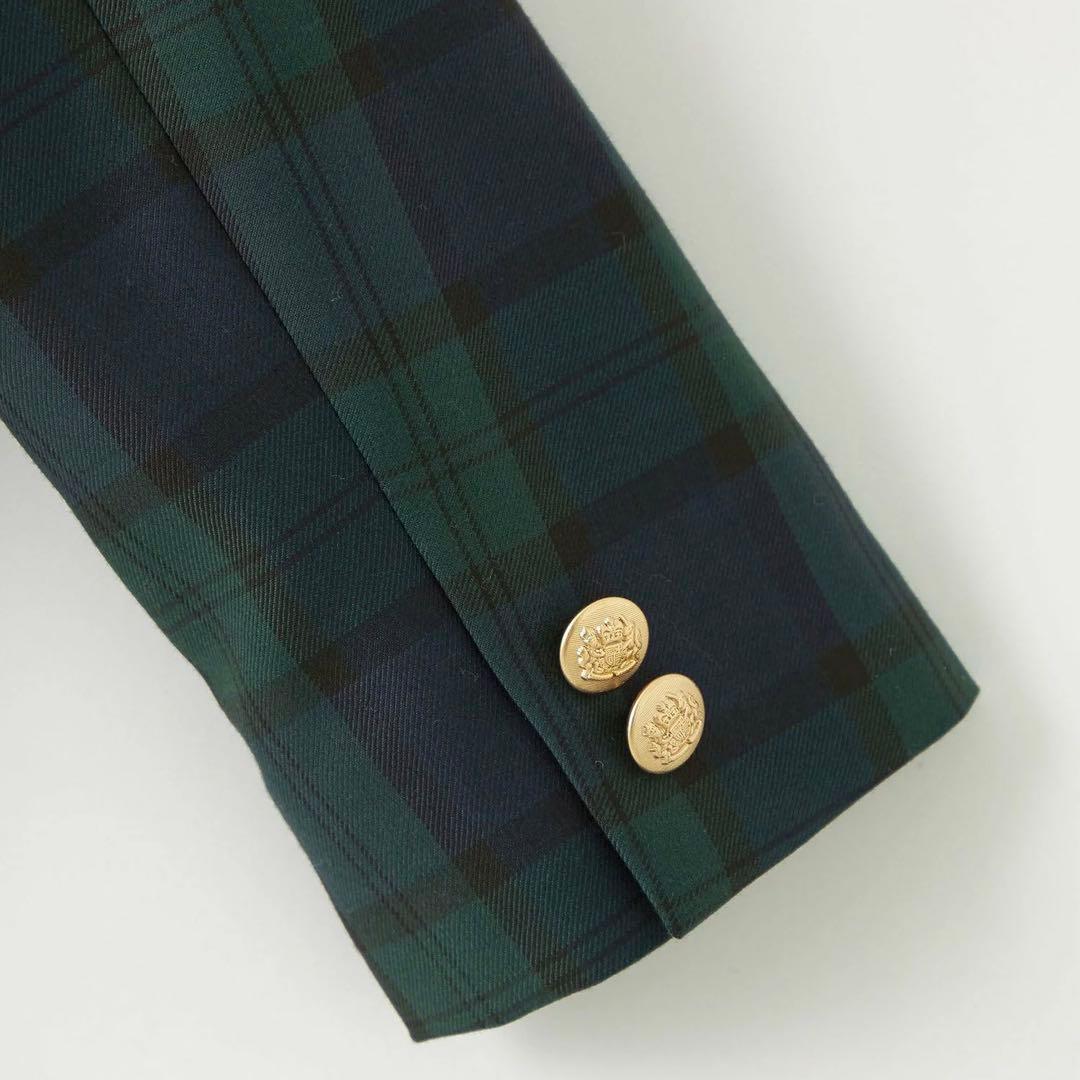 新品　グリーンレーベル　ブラックウォッチ　ジャケット　パンツ　スーツ　120cm