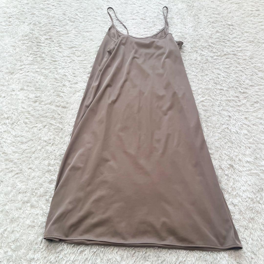 SOV. ソブ パフスリーブ　ロングワンピース　花柄