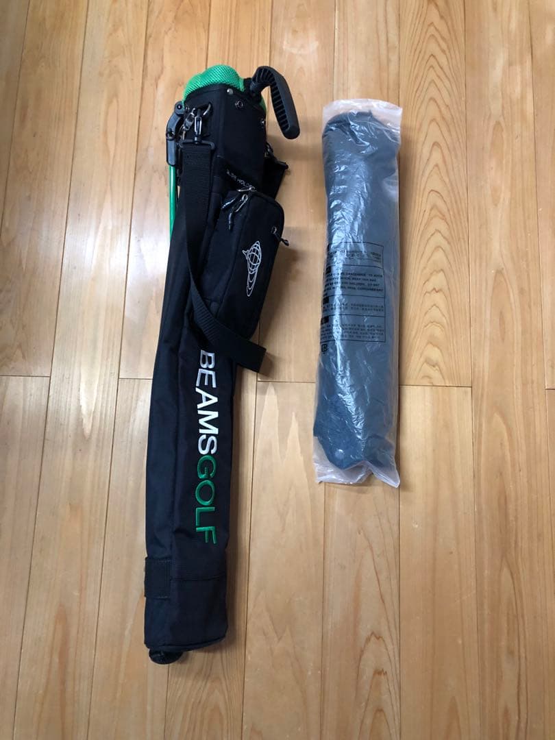 MAKO‼️BEAMS GOLF / セルフスタンド ゴルフケース ブラック