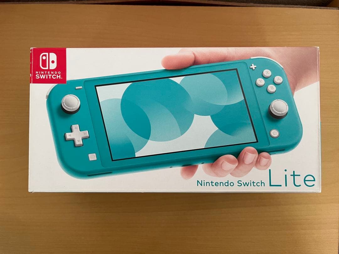 Nintendo Switch Lite ターコイズ 本体/充電器、箱、ケース