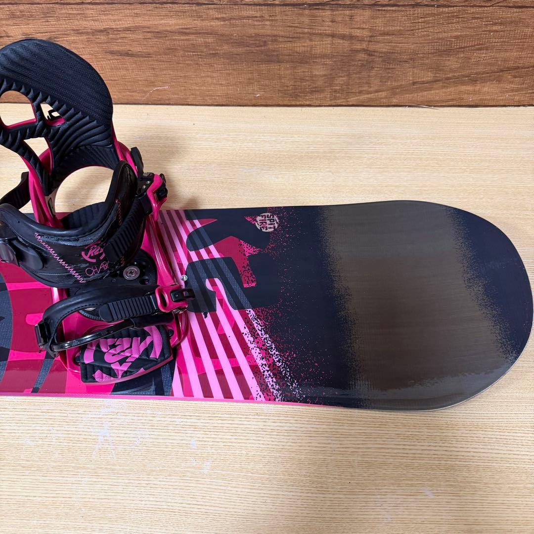 K2 ケーツー　レディーススノーボード　3点セット　142cm メンテナンス済み