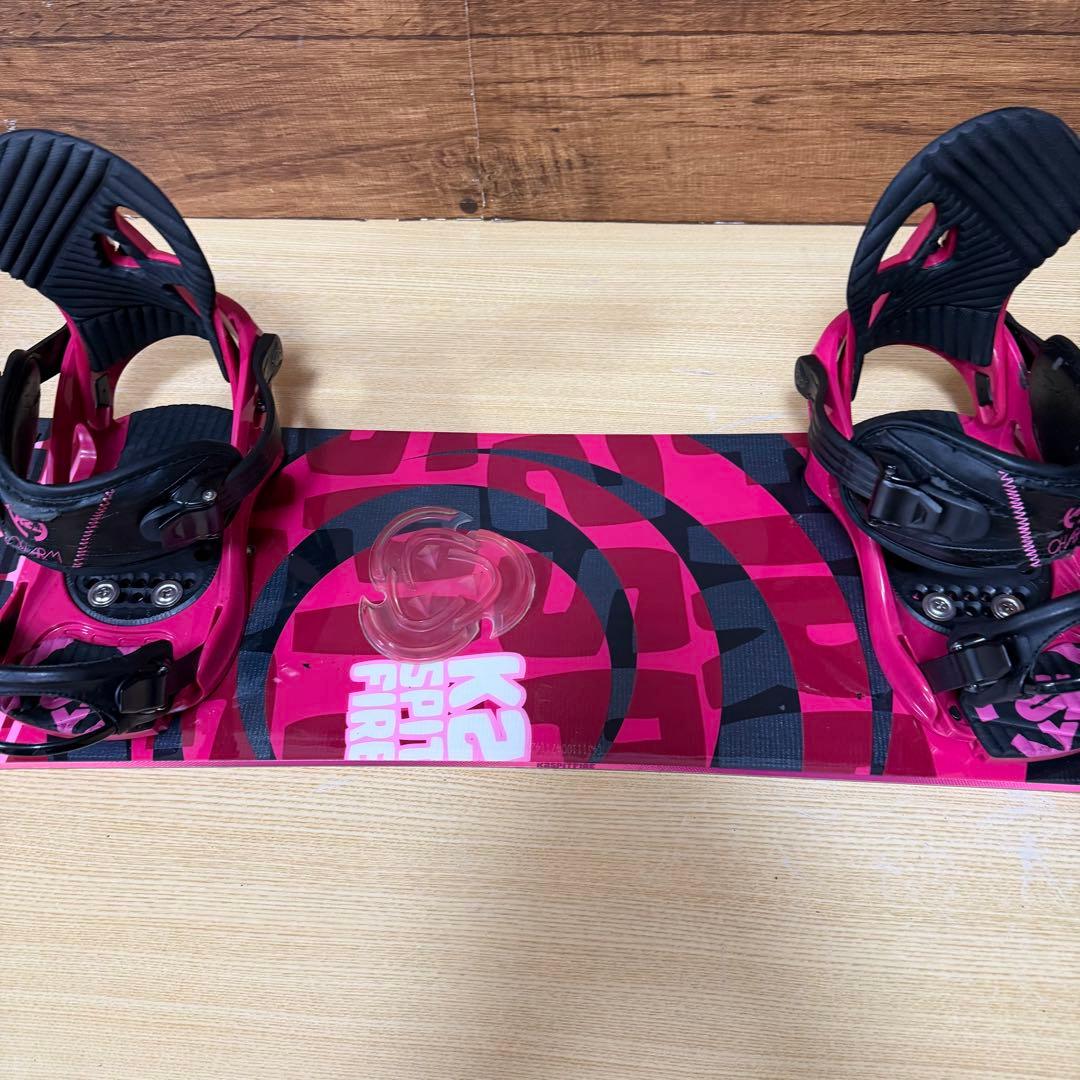 K2 ケーツー　レディーススノーボード　3点セット　142cm メンテナンス済み