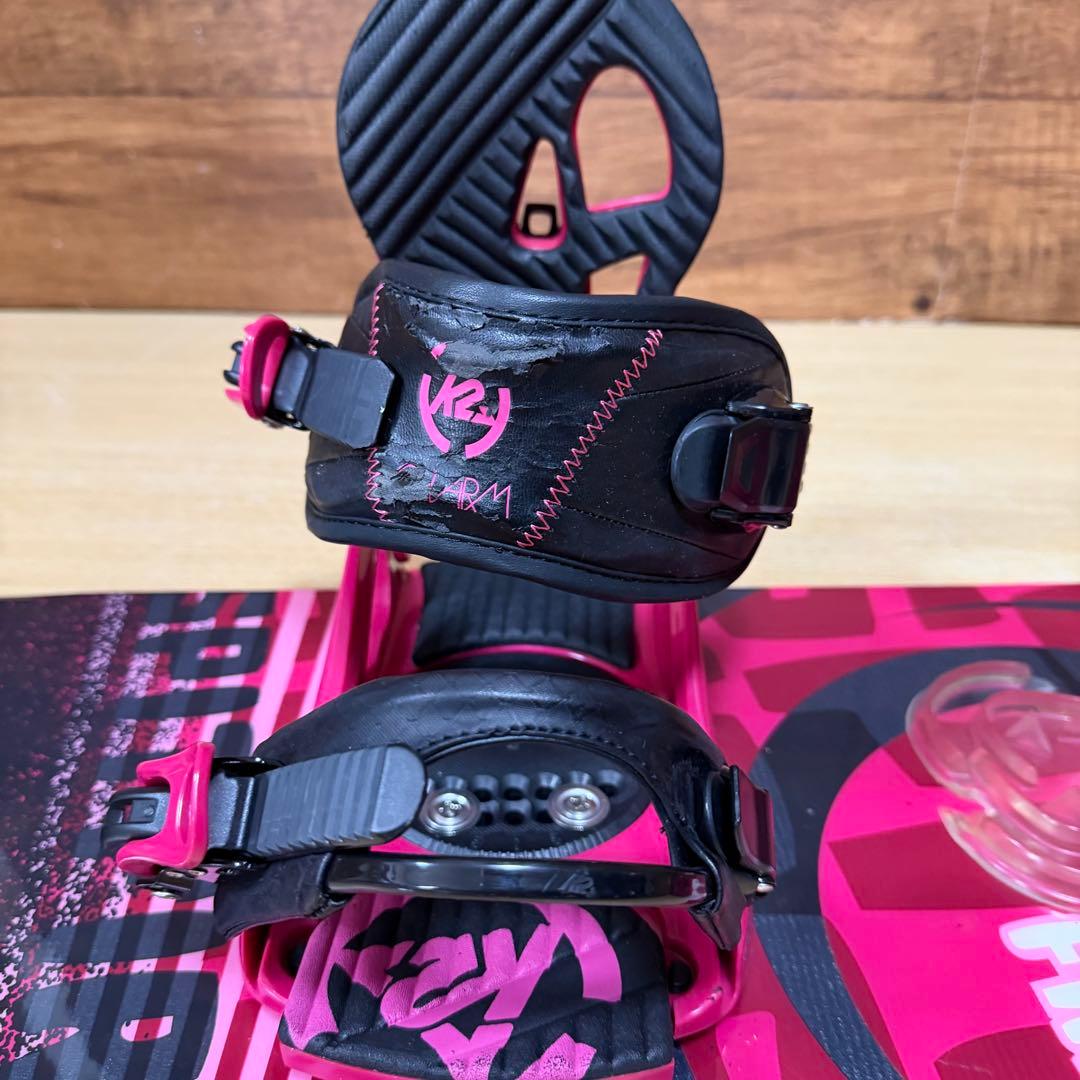 K2 ケーツー　レディーススノーボード　3点セット　142cm メンテナンス済み