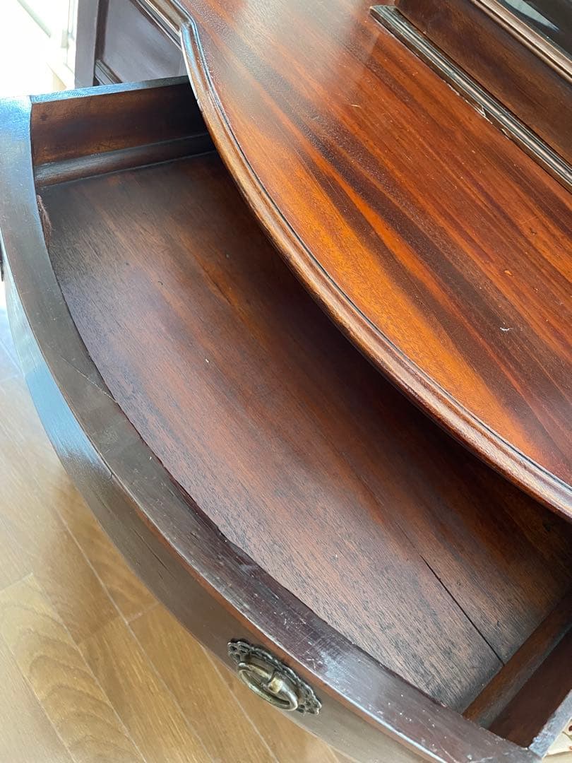 25日迄期間限定♡マホガニー キャビネット♡アンティーク家具 イギリス フランス