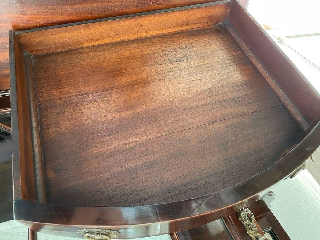 25日迄期間限定♡マホガニー キャビネット♡アンティーク家具 イギリス フランス